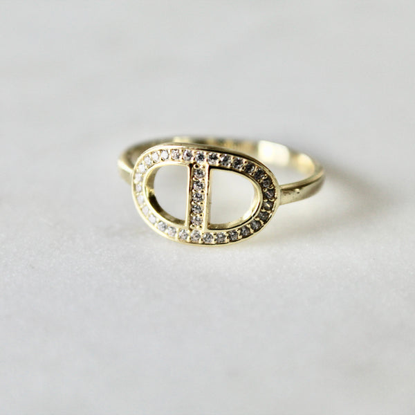 Rosie CZ ring - Lily Lough 