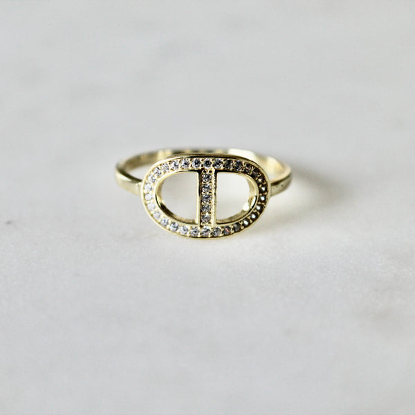 Rosie CZ ring - Lily Lough 