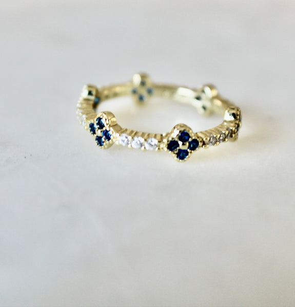 Emily blue ring - Lily Lough 