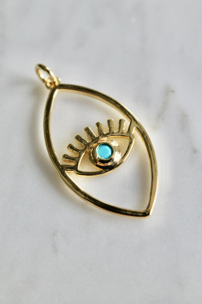 Evil eye charm