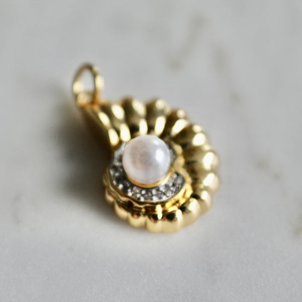 Sea shell charm