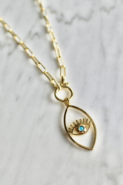 Evil eye charm