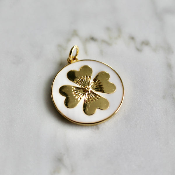 Lucky clover charm