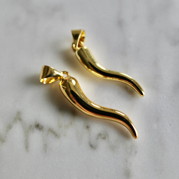 Italian horn charm