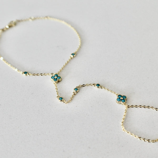 Clover hand chain