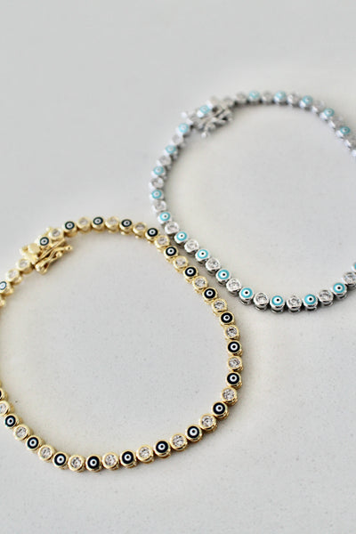 Evil eye bracelet