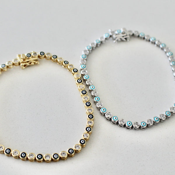 Evil eye bracelet