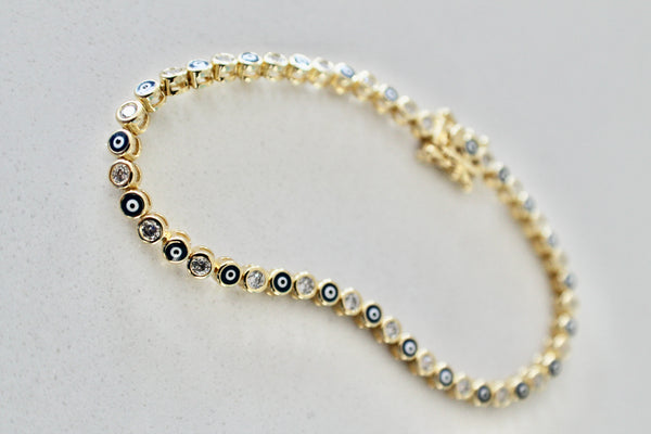 Evil eye bracelet