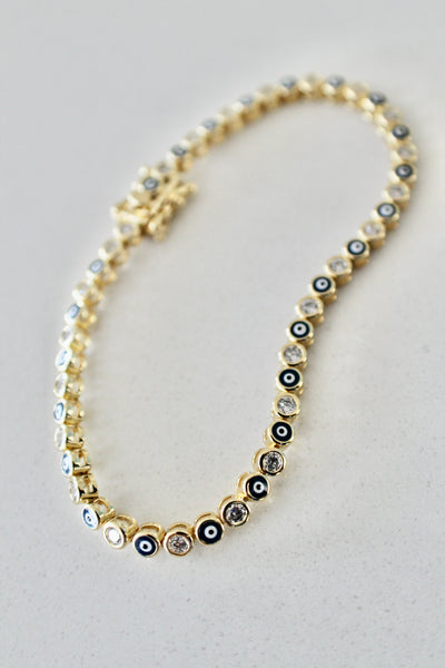 Evil eye bracelet