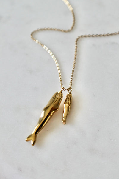 Mama fish necklace - Lily Lough 