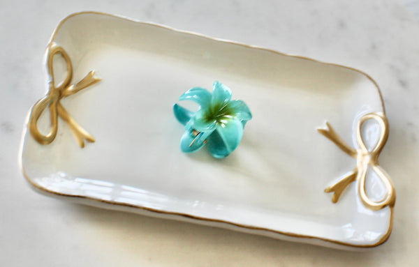 medium flower hair clips༄ - Lily Lough 