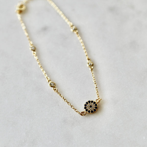 Evil eye bracelet