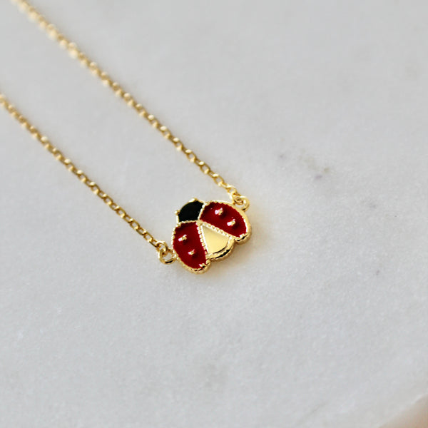 Lady bug bracelet