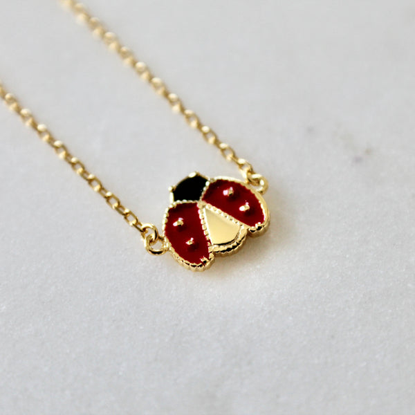 Lady bug bracelet