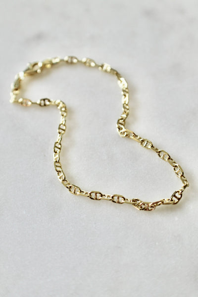 Mariner chain bracelet