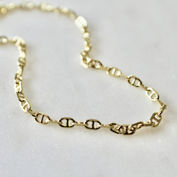 Mariner chain bracelet