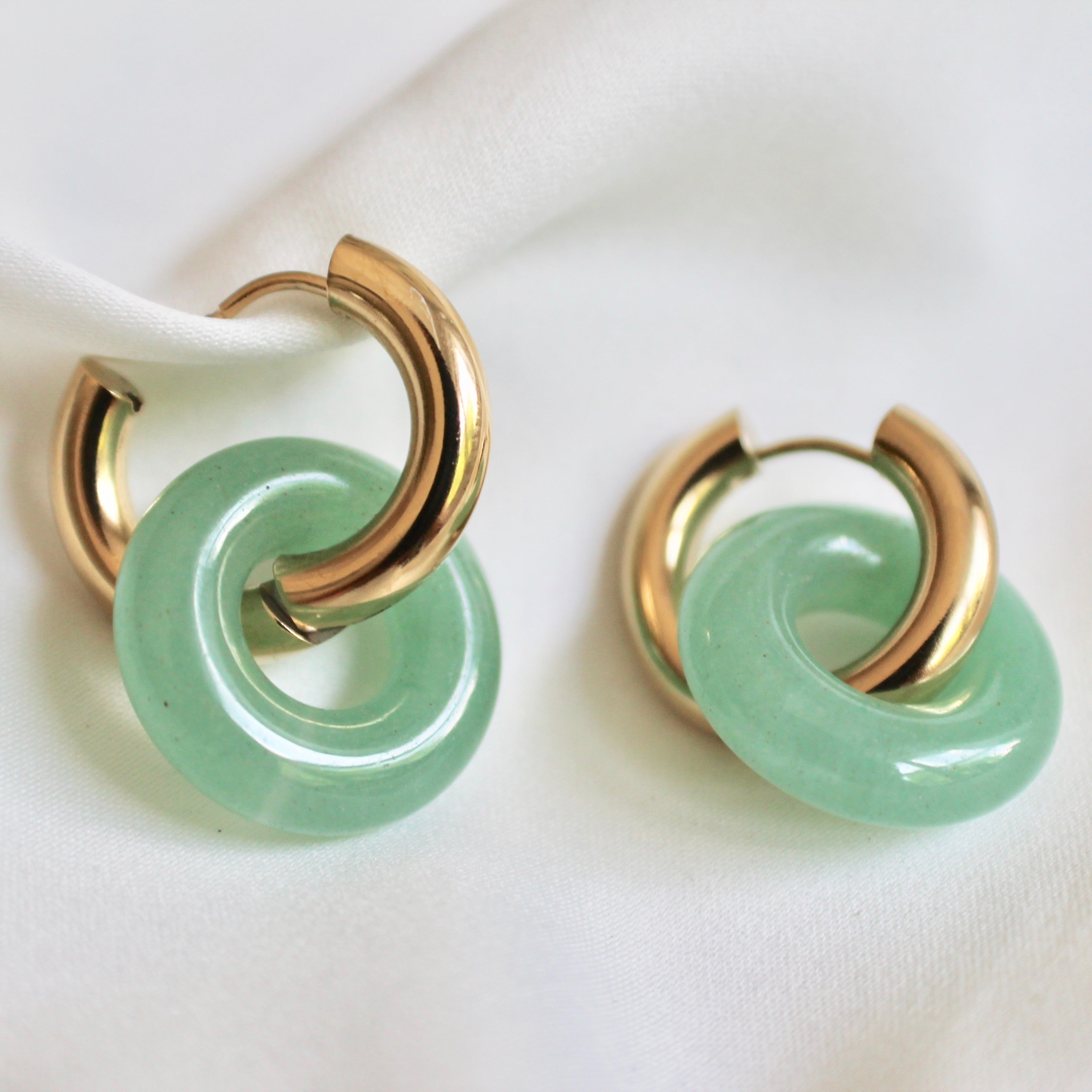 Jade hoop on sale