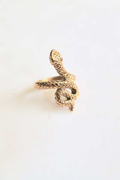 Serpent snake ring