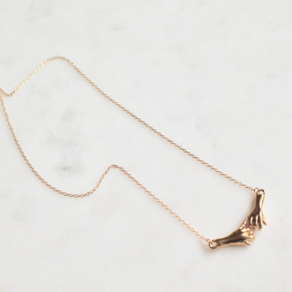 Pinky promise necklace