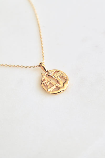 Eiffel tower necklace