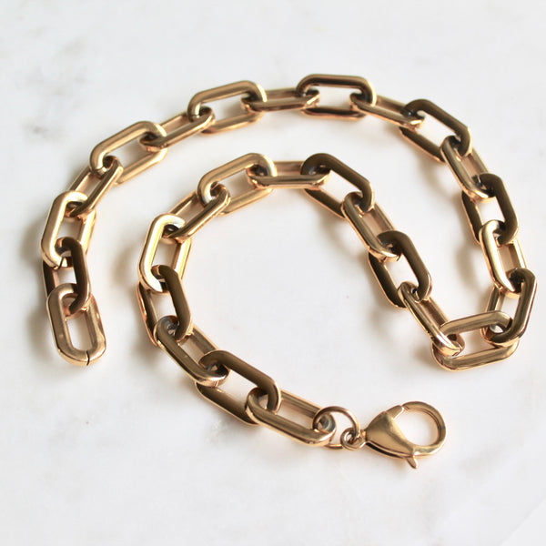 Hailey chunky chain necklace - Lily Lough Jewelry