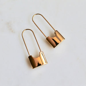 Cecilia gold earrings - Lily Lough Jewelry