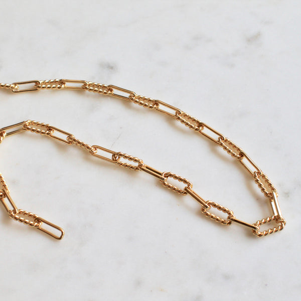 Alexandra gold chain necklace - Lily Lough Jewelry
