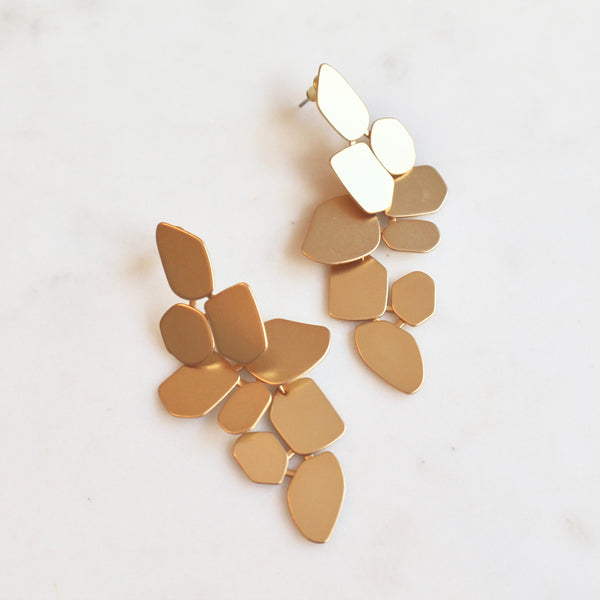 Convertible leaf earrings - Lily Lough Jewelry