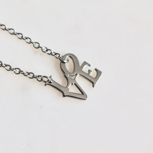 LOVE necklace - Lily Lough Jewelry