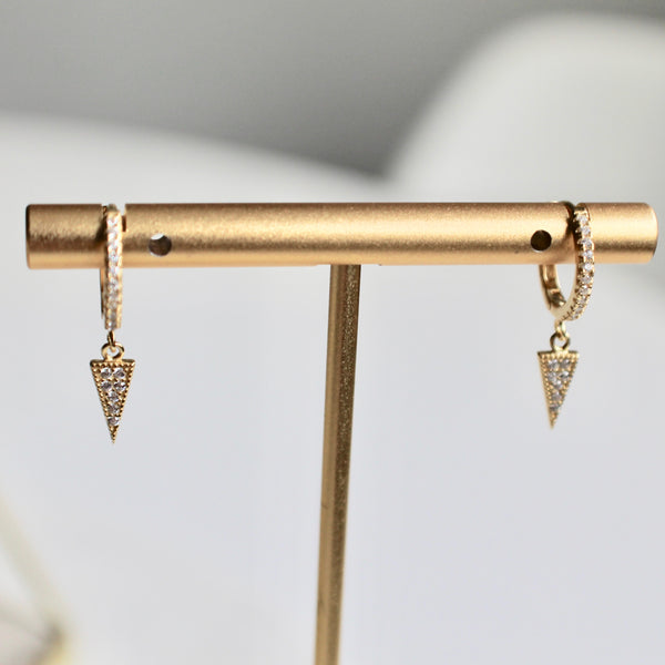 Charm hoop earrings - Lily Lough Jewelry