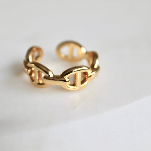 Lisa chain ring - Lily Lough Jewelry