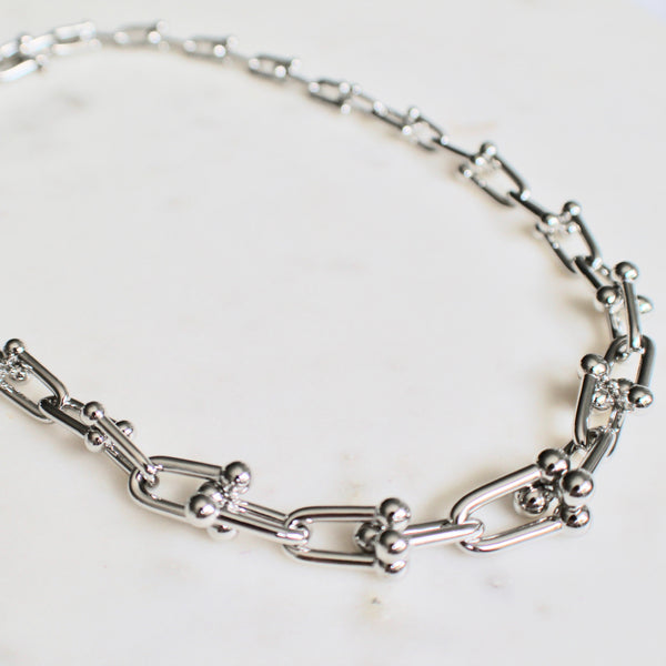Hardware link necklace - Lily Lough Jewelry