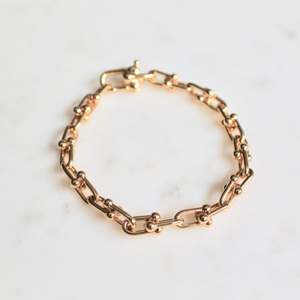 Hardware link bracelet - Lily Lough Jewelry