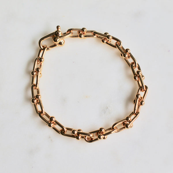 Hardware link bracelet - Lily Lough Jewelry