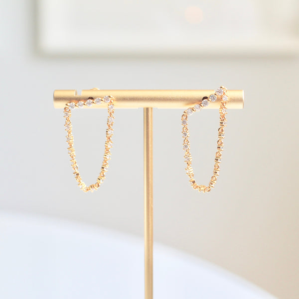 Ear climber post earrings - Lily Lough Jewelry