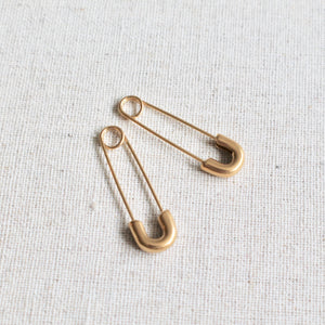 Safety pin earrings - Lily Lough Jewelry