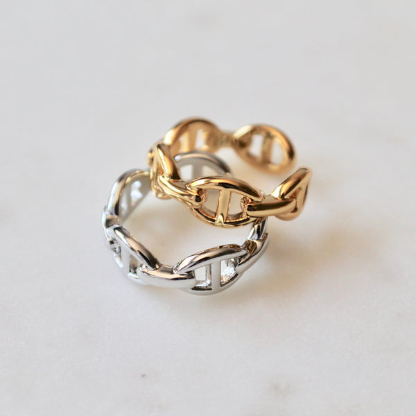 Lisa chain ring - Lily Lough Jewelry
