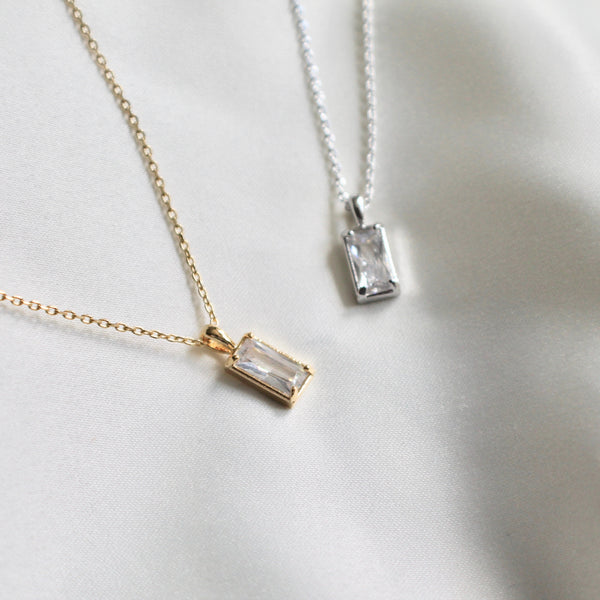 Rectangle necklace